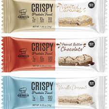 Genius Gourmet Crispy Protein Bar