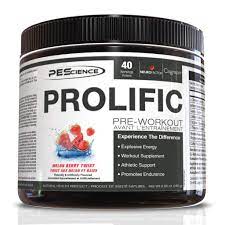 PEScience Prolific Preworkout